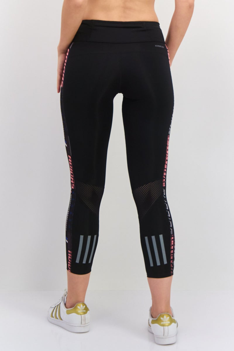 Adidas Women Sportswear Fit Pull On Training Legging, Black - Image 3