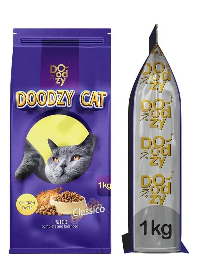 Doodzy Cat Classico 1KG - Image 1