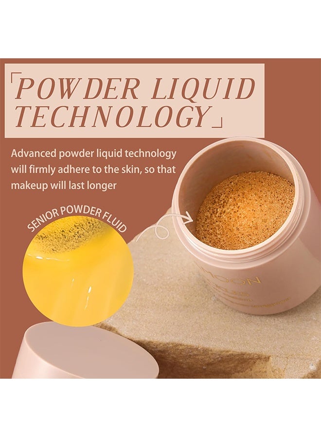 FAFAMOON Freckles Liquid Air Cushion - Fake Freckles Stamp Air Cushion, Long Lasting Waterproof Quick Dry，Lifelike Magic Freckles Stamp Marker for Natural Sunkissed Makeup, # 03 Gold - Image 3