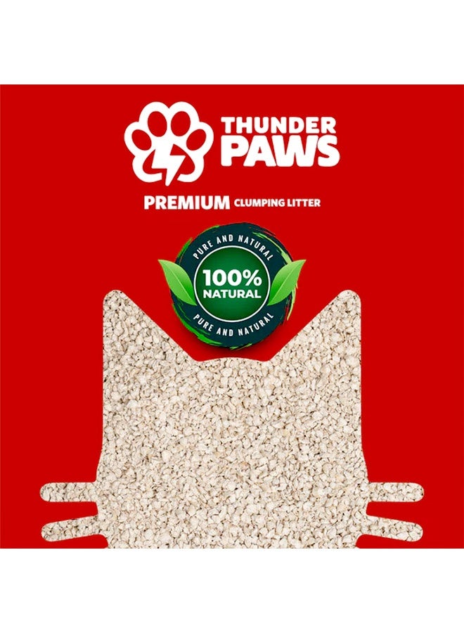 Thunder Paws Premium Clumping Cat Litter - 10L - Image 3
