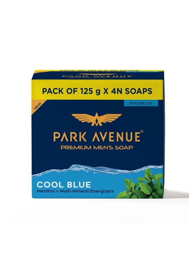 Park Avenue Cool Blue Soap Pack Of 125 * 4 (500Gm)  - Image 1