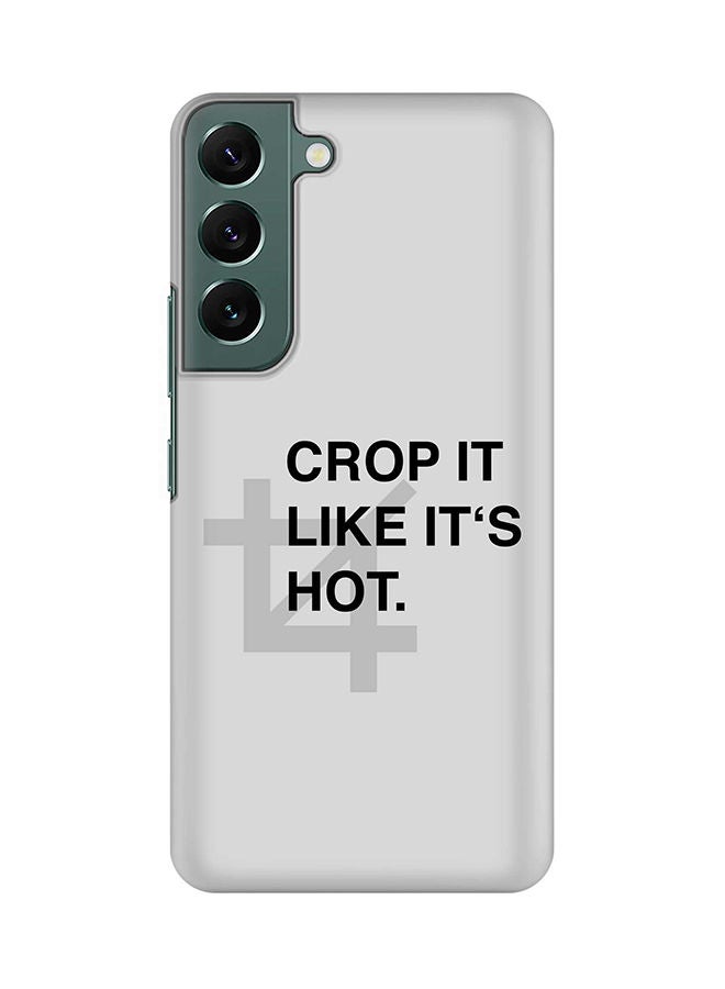 Stylizedd Case for Samsung Galaxy S22+ 5G Slim Snap Classic Series Shield Matte Finish Print - Crop It - Image 1