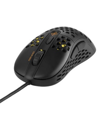Deltaco Gaming Ultra Light Gaming Mouse Corded Black Optical Mouse with 6 Buttons 6 Adjustable DPI Settings Upto 6400 DPI - pzsku/ZB8324E5C6AC10FF7AD3BZ/45/_/1663585997/de340a6d-1fcb-4f5c-a989-0f9f9dafb780