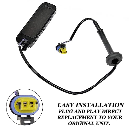 E-Vniko Rear Trunk Liftgate Release Switch Compatible for Chevrolet Suburban 1500 2007-2014 Cadillac Escalade ESV 2007-2014 GMC Yukon 2007-2014 Replace Tailgate Hatch Button Switch 15106857 - Image 3