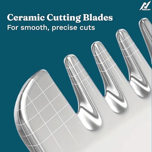 NexLev Body & Intimate Trimmer for Men | Pubic Hair - Private Part Trimmer and Body Groomer |Vacuum for Mess Free Trimming | Ceramic Blades | Curved Edge for Safety | IPX7 Waterproof | TypeC |TM-05 - Image 3