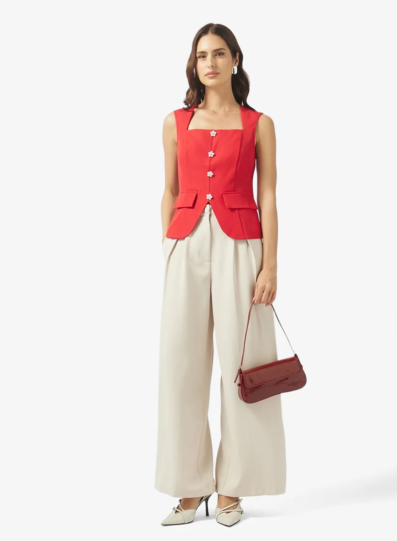 Ella  Sleeveless Vest Top for Women | Best Price UAE