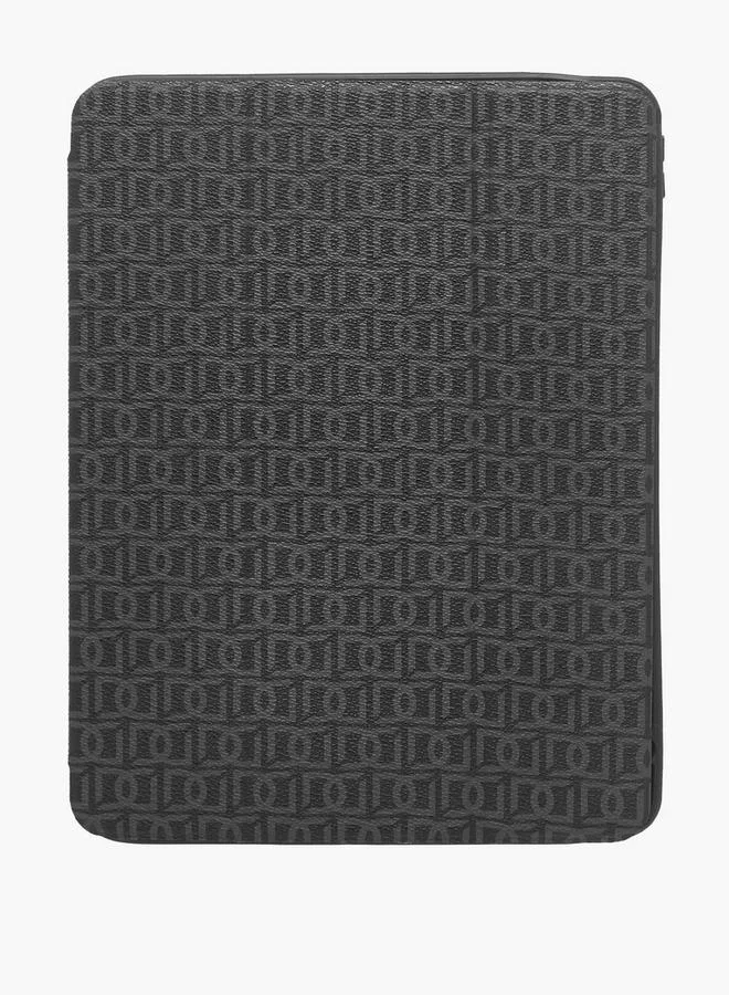 DUCHINI Monogram Print iPad Case