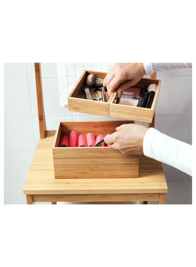 erorex Box, set of 3, bamboo, 23x17x14 cm - Image 2