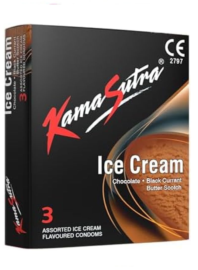 Kamasutra كاما سوترا آيس كريم 3 قطع