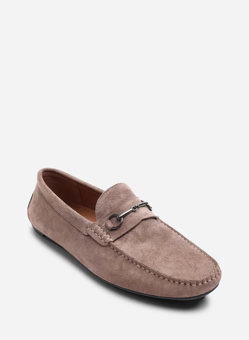 ويرز ذات فروم Hudson Suede Slip On Buckle Loafer