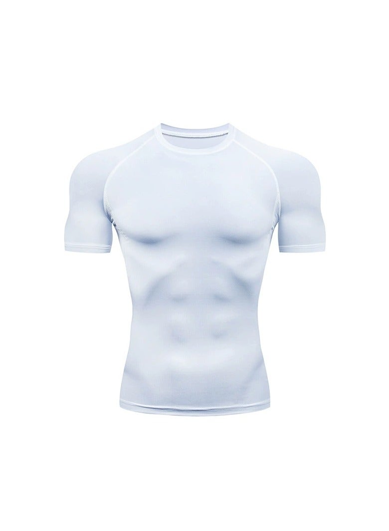 general Fitness, tight belly tightening exercise body shaping breathable quick-drying training top T-shirt