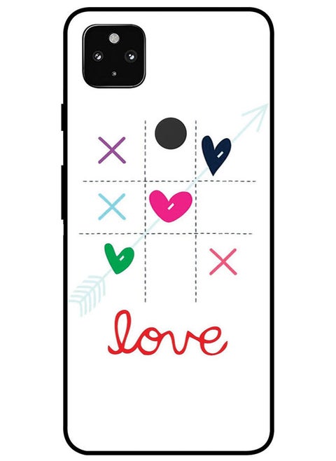 Protective Case Cover For Google Pixel 4A 5G Smart Series Printed Protective Case Cover for Google Pixel 4A 5G Love