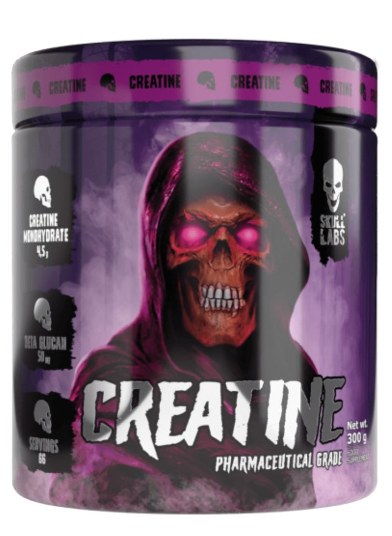 Creatine Monohydrate Powder – Pharmaceutical Grade, Muscle Strength & Performance Support, 300g, Made in Poland