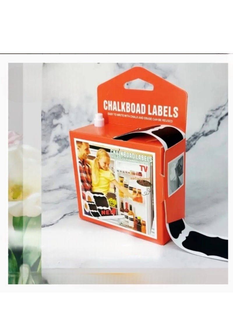 Multipurpose Labels for Home, Kitchen, Office, Reusable Labels Set with Pen for Bowls, Cups, Organizing Your Home, Kitchen, and Even Your Office - Image 1