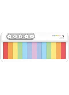 Generic Touch-Screen Electronic Organ Toy, Portable Electronic Keyboard Electronic Organ for Beginners, Kids and Adult with 5 Musical Instruments Effects, 12 Classics, 3 Lights Display Effects  - Image 1