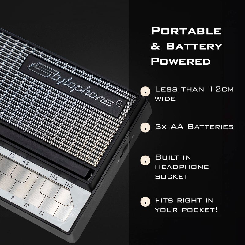 Stylophone ستايلوفون - الساينث الأصلي المحمول | آلة موسيقية ساينث | لوحة مفاتيح ساينث | آلة ستايلوفون - Image 3