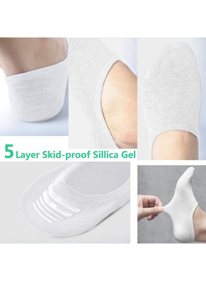 DIBAOLONG DIBAOLONG Womens No Show Socks Non Slip Flat Boat Line Low Cut Socks 6 Pairs - Image 4