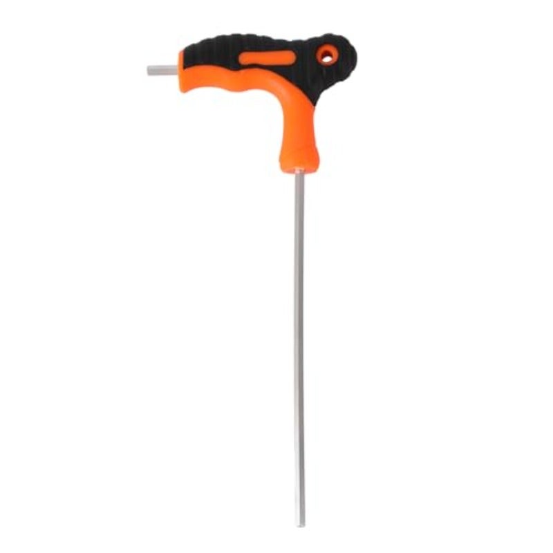 مفاتيح T-Handle بمقبس سداسي هكس - H4 باللون البرتقالي - مفك براغي مقاوم للصدأ مزدوج الطرف مع قبضة مضادة للانزلاق - لصيانة ورش السيارات، تركيب الأثاث والإلكترونيات، أنشطة DIY، تحسين المنزل، الصيانة - Image 2