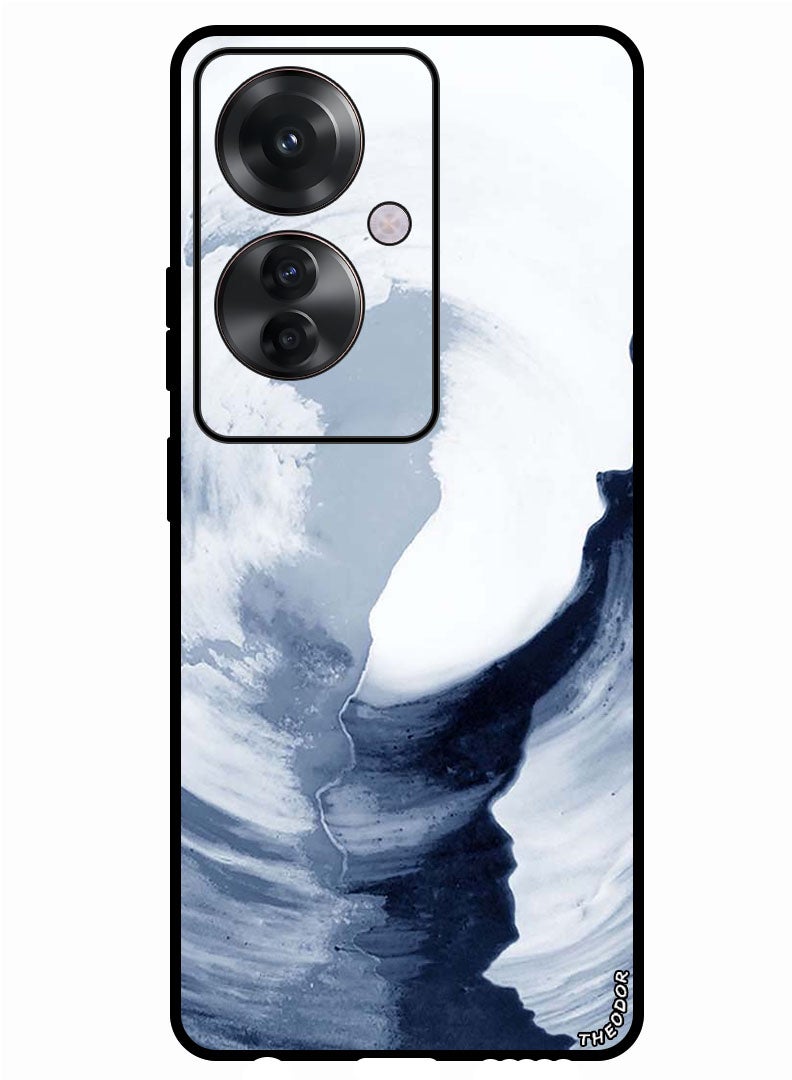 Theodor Protective Case Anti Scratch Shock Proof Bumper Cover For Oppo Reno 11F Light Flow - Image 1