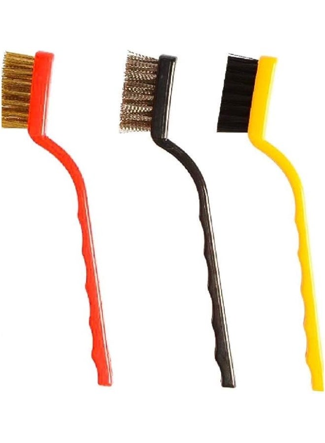 Stovetop Cleaning Brushes – 3-Piece Set for Tough Grease Removal and Thorough Cleaning of Small Sizes and Tight Corners - Image 1