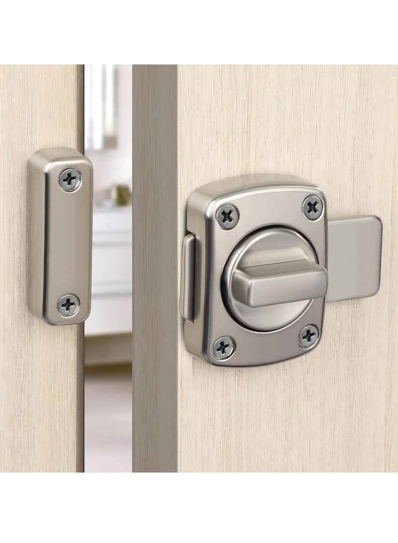 Gate Latch Slide Bolt Latches Lock,Safety Double Sided Gate Hardware, Brushed Finish,Childproof Lock,Ensure Safety - Image 5