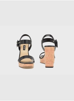 NINE WEST wnCOURTS3 High Heel Wedge Sandals  - Image 3