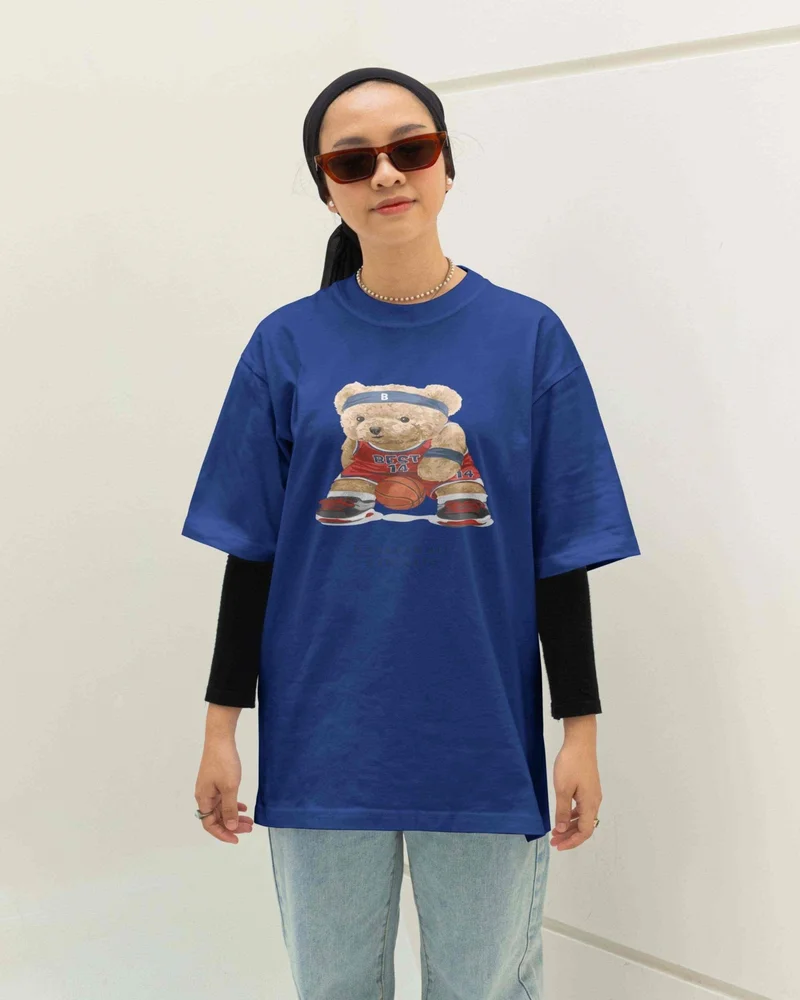 دوغ فش Jersey T-Shirt Green Printed Oversize Crew Neck Short Sleeve T-Shirt