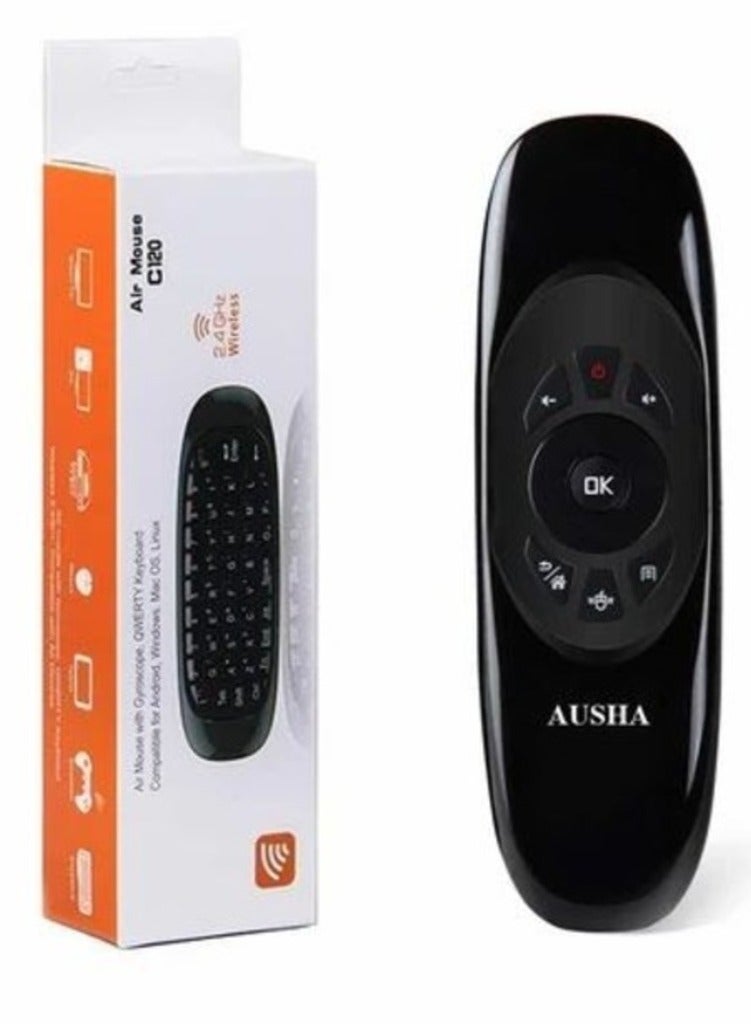 ELTRAZONE 2.4G Mini Wireless Air Mouse with English Keyboard – Compact Remote Control for Seamless Navigation - Image 1