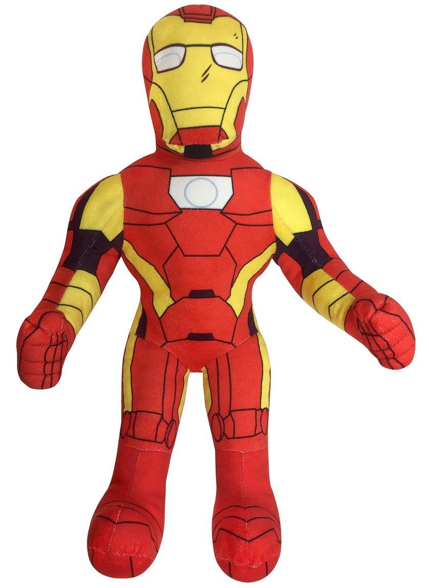 Jay Franco Marvel Super Hero Adventures Toddler Iron Man Plush Stuffed Pillow Buddy - Super Soft Polyester Microfiber  20 inch (Official Marvel Product)  - Image 1