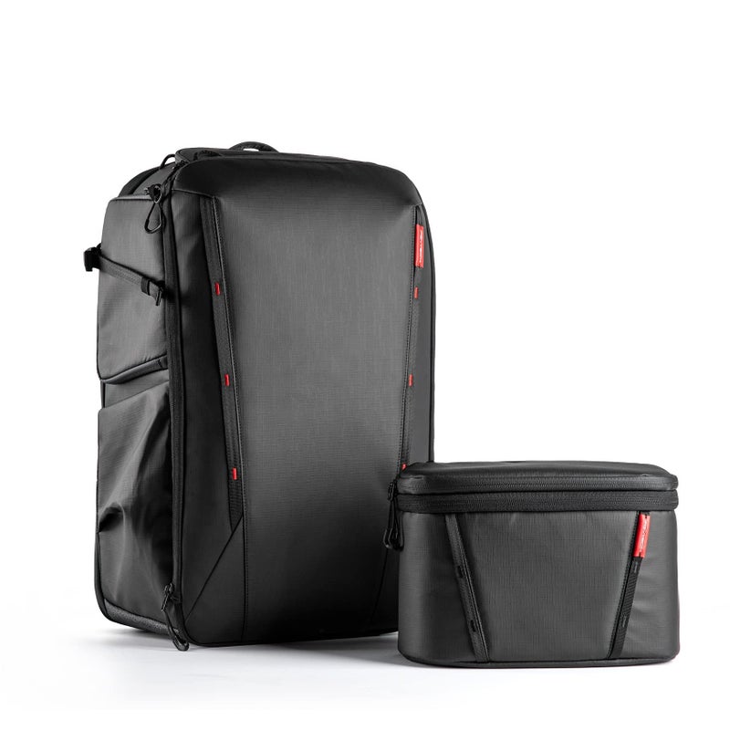 PGYTECH OneMo 2 35L45L Camera Backpack with Shoulder Bag for 17 Laptop Waterproof DSLR Camera Pack for CanonNikonSony Extra Large Photography Bag Drone Backpack for DJI Mini 3 ProMavic 3 FPV - Image 2