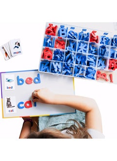 Generic Magnetic Foam Letters for Kids, Classroom Alphabet Letters Kit 234 Pcs with CVC Cards, Classic ABC Board Magnets for Preschool Learning Spelling  - Image 2