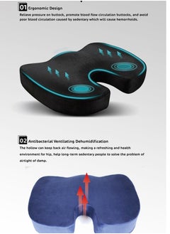 HT Memory Foam Lam Medical Seat for Fistula, Coccyx and Lower Back  - Image 3