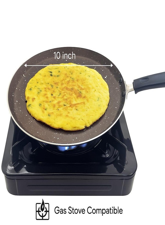 YADNESH Dosa Pan Induction Multi-Purpose Dosa Pan - Non-Stick Tawa for Dosa, Crepes, Pancakes, Chapati, Roti & Tortilla | Lightweight | 10 Inch Thickness 3 mm - Image 5