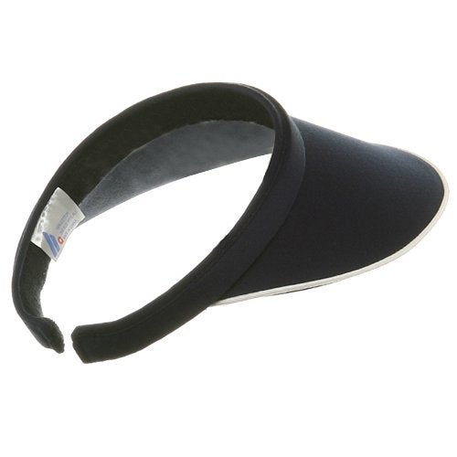 Mega Cap Piping Clip On Visor-Navy - Image 3