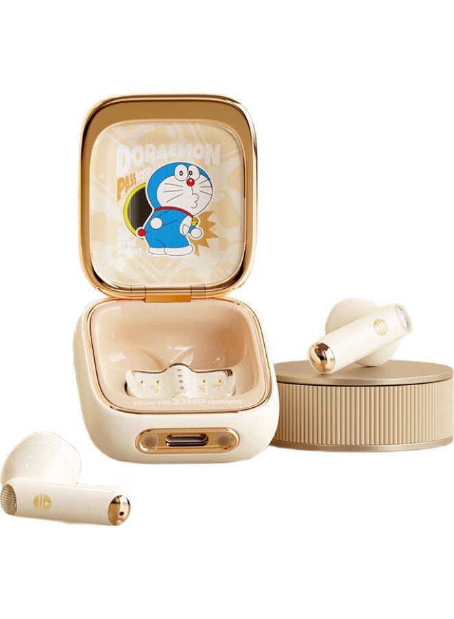 Rock Doraemon Bluetooth Earphones, Semi-In Wireless, Ultra-Long Battery Life, High-Power Sound Quality, Call Noise Reduction, Cute And Compact, Valentine'S Day And Birthday Gift For Boyfriend Or Girlfriend - Image 3