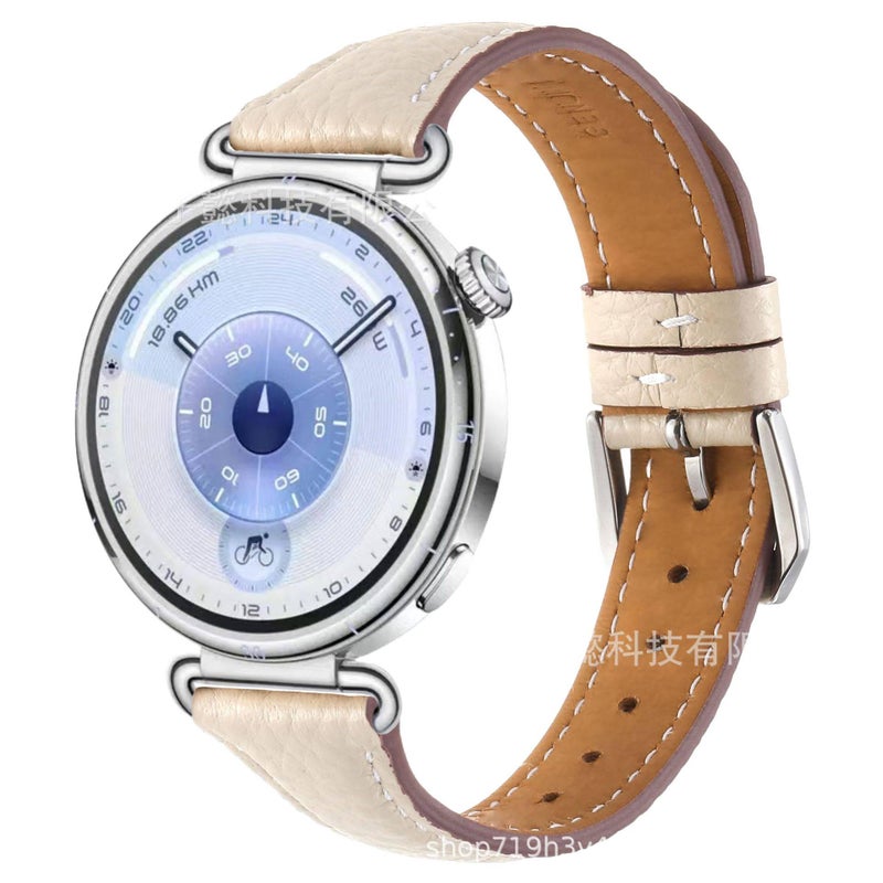 Leather Smartwatch Band for daily smartwatch wear and replacement strap Home Use Travel Use Outdoor Use Portable Use Routine Use Personal Use - Image 5