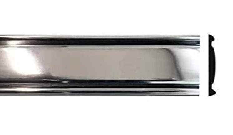Generic Automotive Authority Chevy Gmc Chrome Side Body Trim Molding Suburban (2.25in Wide,80in)  - Image 2