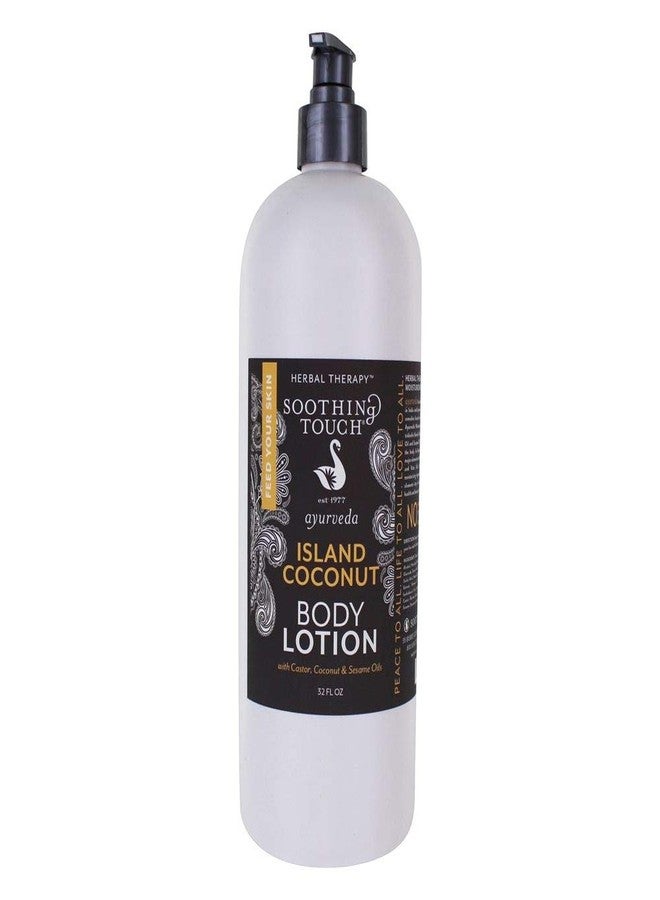 Soothing Touch, Island Coconut Body Lotion, 32 oz - Image 2