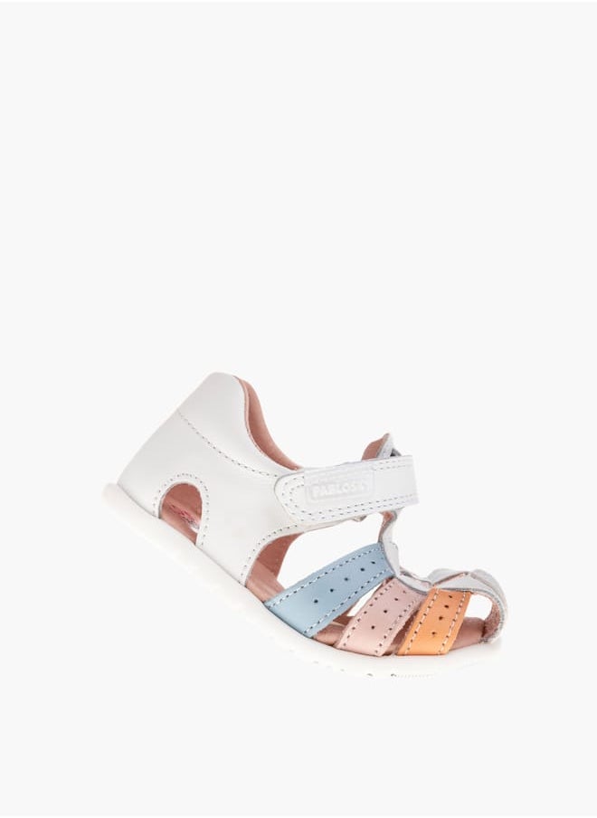 Pablosky Girls Strap Sandals With Hook And Loop Closure  - Image 5