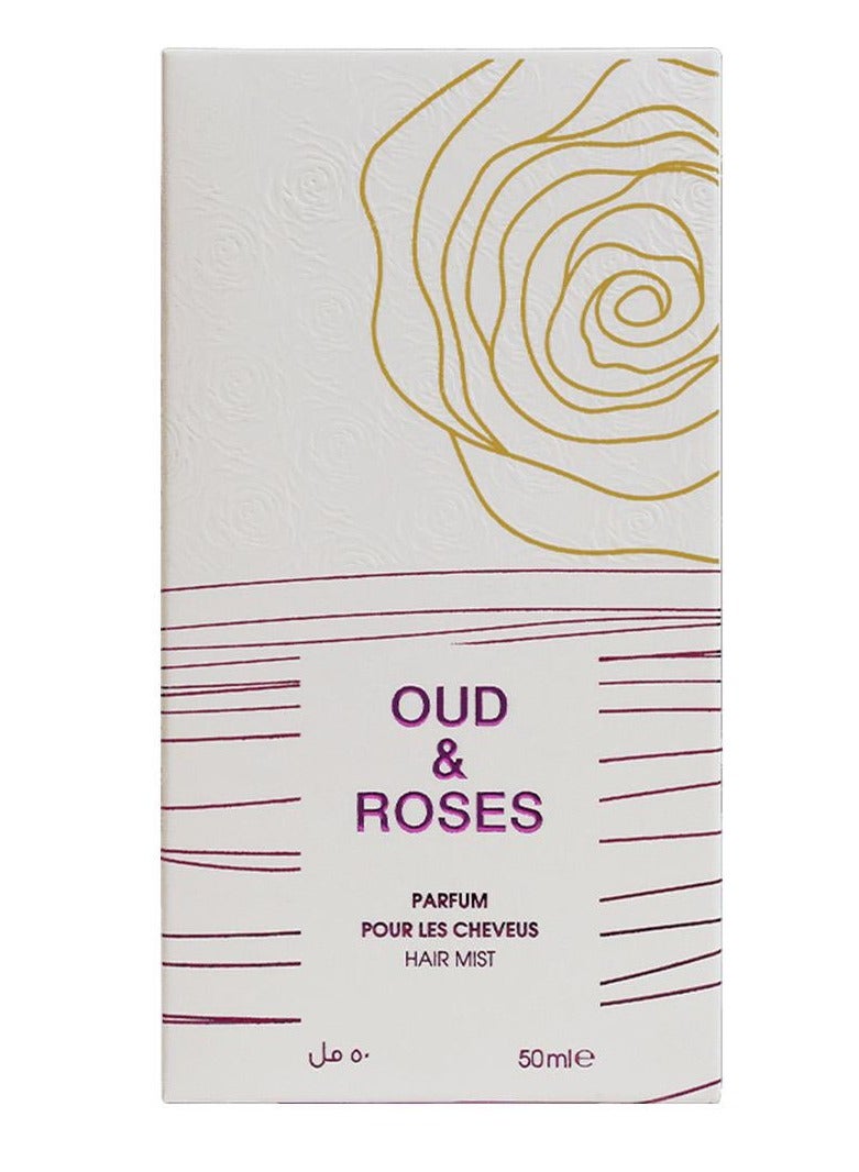 أحمد المغربي ضباب الشعر عود وورد – 50 مل - Image 3