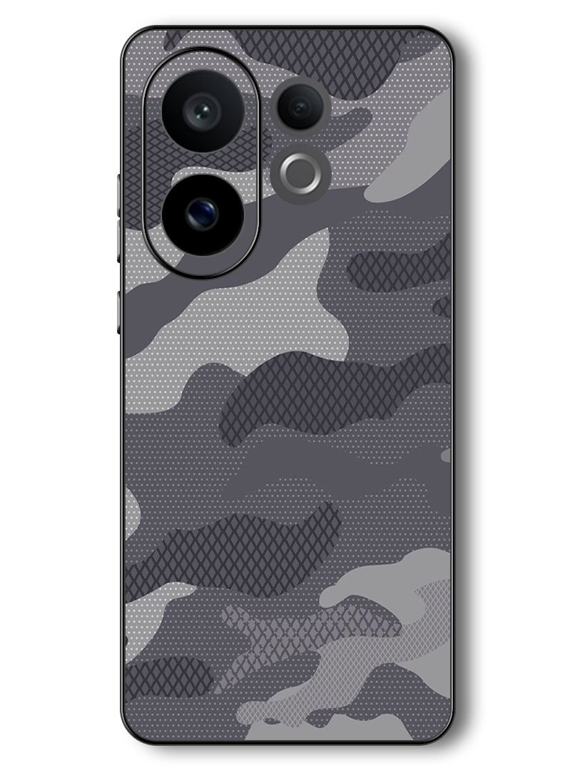 Theodor Case Compatible with Vivo V60 6.77 Inch Protection Shockproof Bumper Cover Camouflage - Image 1