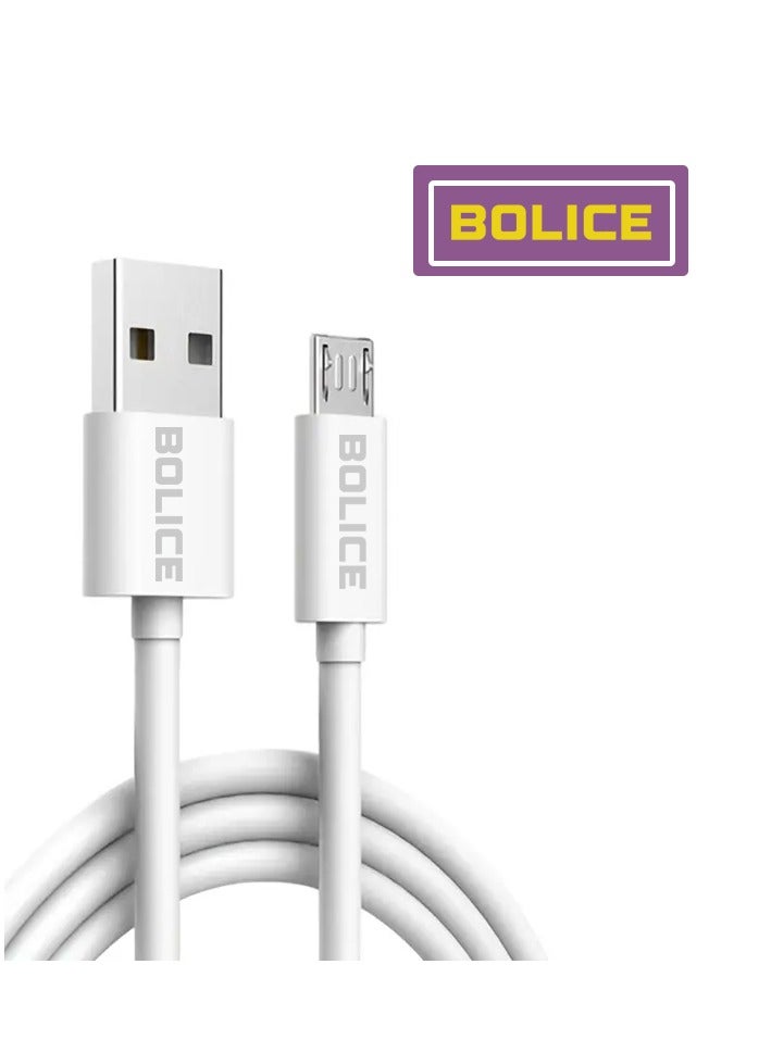 BOLICE BO-18A 67W Fast Charging Micro USB Cable – 100cm, 5A High Current, Anti-Bend