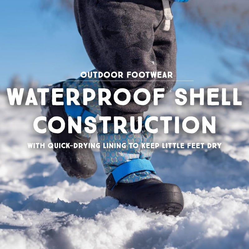 Northside Frosty Winter Boot (Toddler/Little Kid/Big Kid),Black,6 M US Toddler