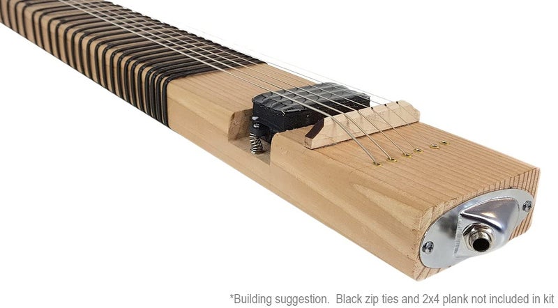 C. B. Gitty 2x4 Lap Steel Guitar Kit - the DIY Slide Guitar - You supply the 2x4! - Image 2