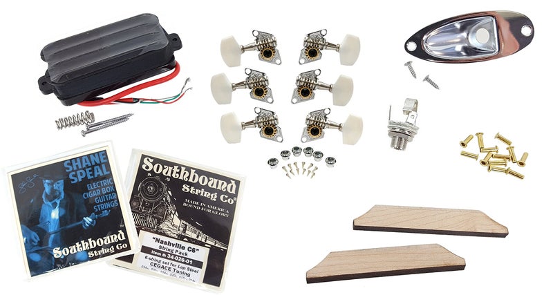 C. B. Gitty 2x4 Lap Steel Guitar Kit - the DIY Slide Guitar - You supply the 2x4! - Image 4