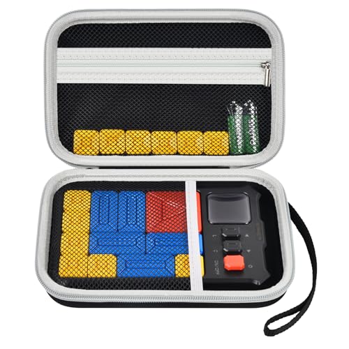 casmilee Case Compatible with Giiker Super Slide Brain Games Brain Teaser Puzzles Organizer Storage Bag Flow Slider Puzzle Game Holder Black - Image 1