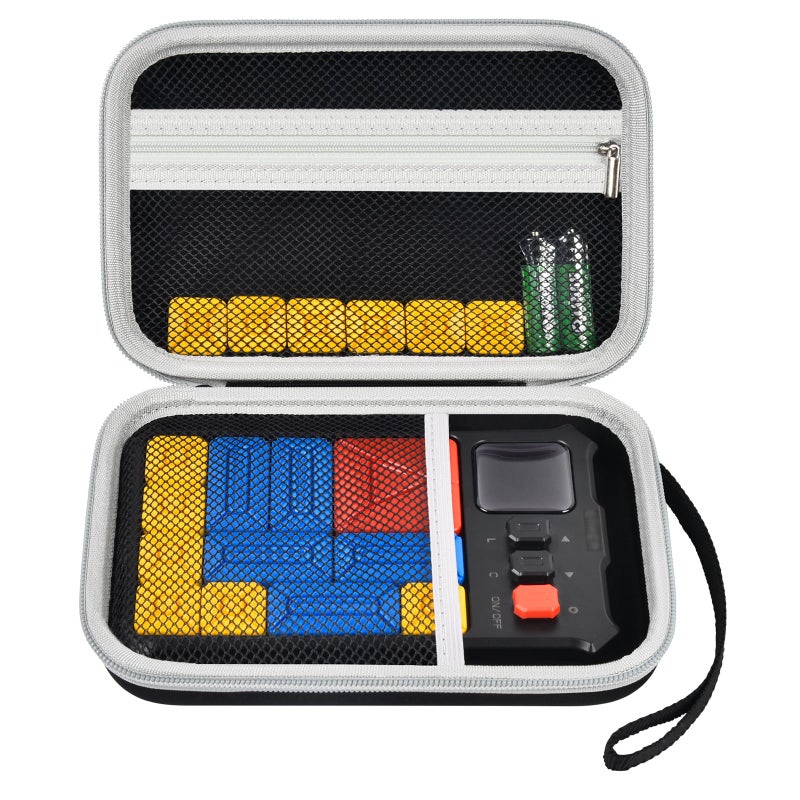 casmilee Case Compatible with Giiker Super Slide Brain Games Brain Teaser Puzzles Organizer Storage Bag Flow Slider Puzzle Game Holder Black - Image 2