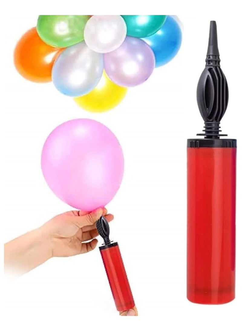 Generic Multicolor Balloon Hand Pump – Easy and Quick Balloon Inflator for Parties, Birthdays, and Celebrations – Lightweight and Practical Design - Image 1