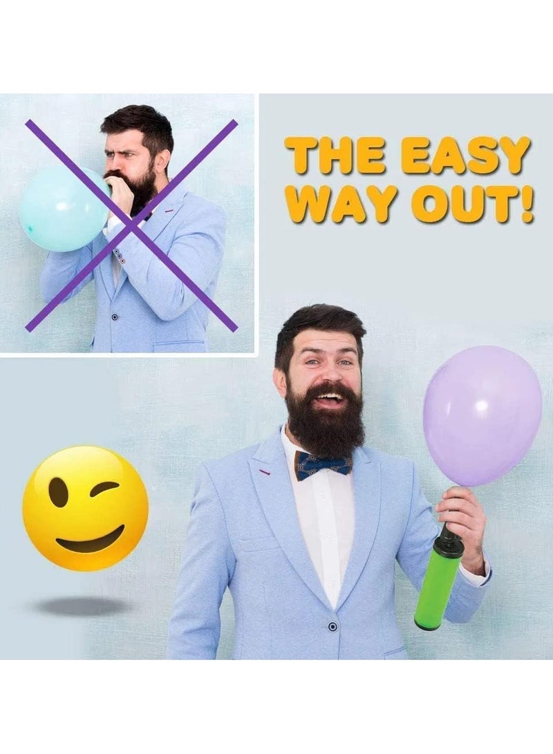 Generic Multicolor Balloon Hand Pump – Easy and Quick Balloon Inflator for Parties, Birthdays, and Celebrations – Lightweight and Practical Design - Image 4