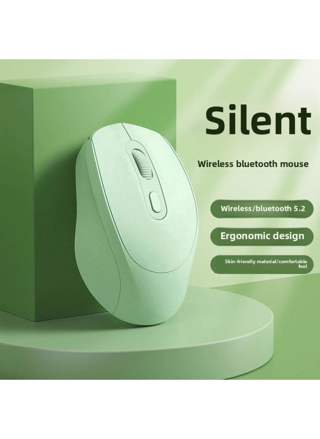 Wireless Bluetooth Mouse For Xiaomi Lenovo For Huawei Dell For Apple Asus Acer Shenzhou Laptop-Color:Color Classification: [cool Black] Bluetooth + 2.4g Wireless Version★Charging Electric Mute; Package Type: Official Standard Configuration